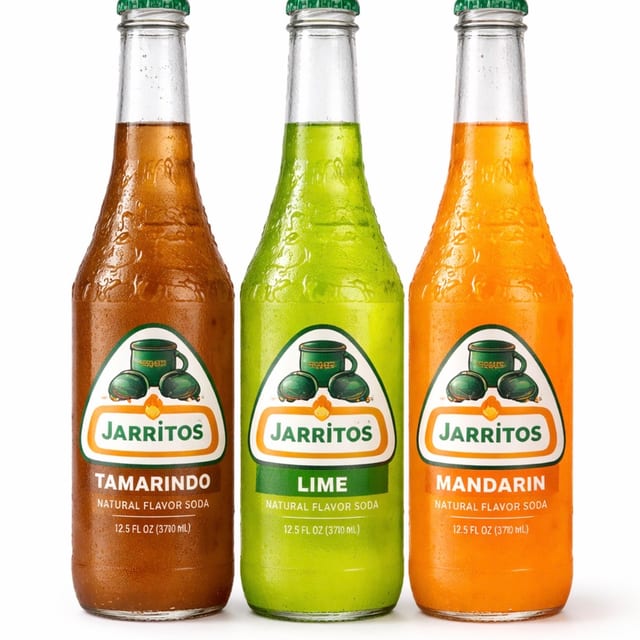 Assorted Jarritos.