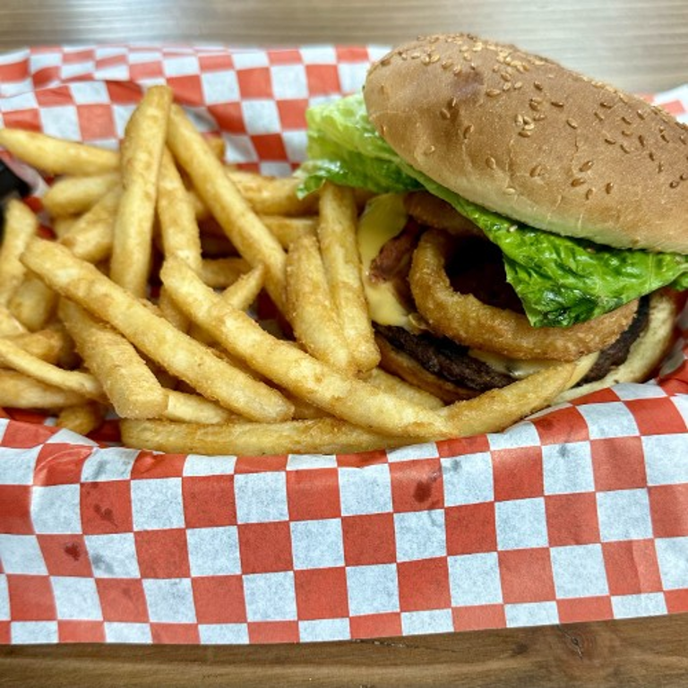 Indulge in Our Cheeseburger