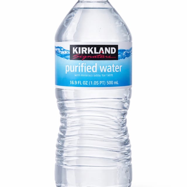 Bottled Water.